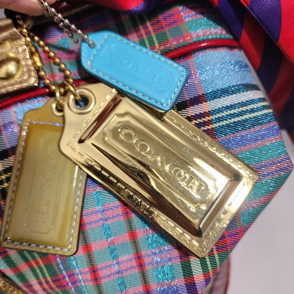 Coach Rare Vintage Poppy Tote - Picture 3 of 16